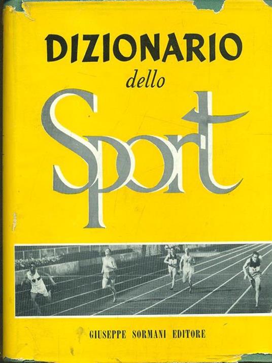 Dizionario dello Sport. 2 vv - copertina