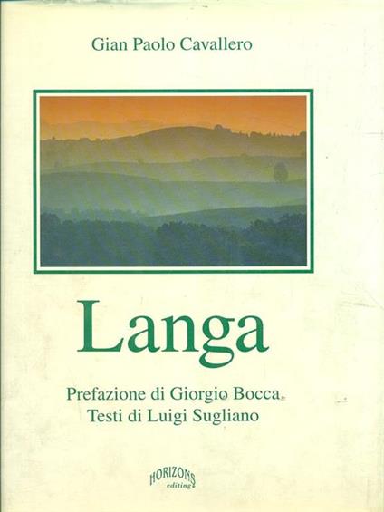 Langa - copertina