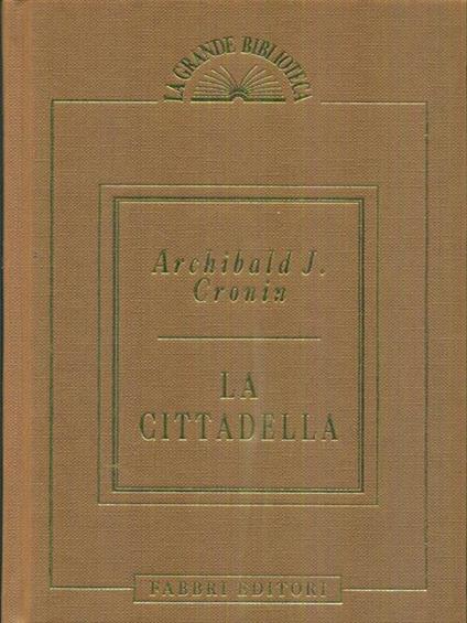 La cittadella - A. Joseph Cronin - copertina