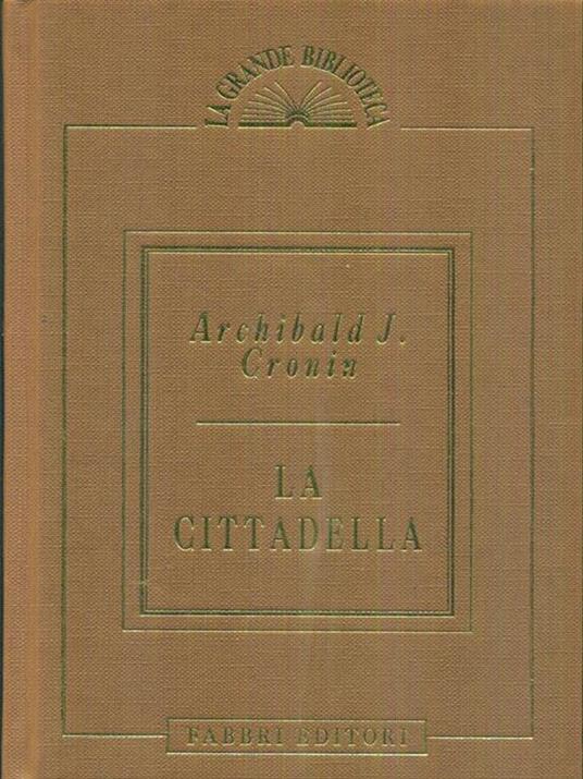 La cittadella - A. Joseph Cronin - copertina