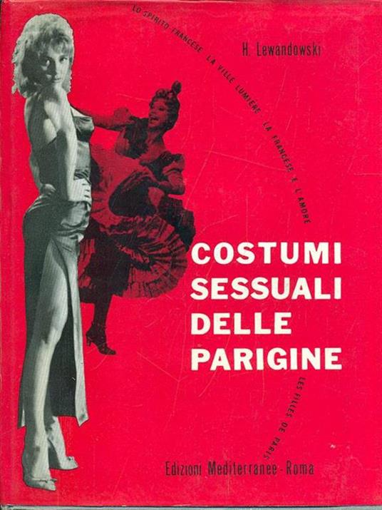 Costumi sessuali delle parigine - Herbert Lewandowski - copertina