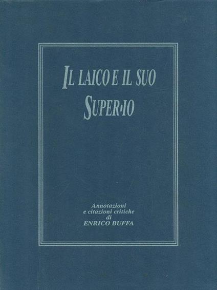 Il laico e il suo Super-io - copertina