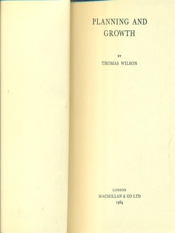 Planning and growth