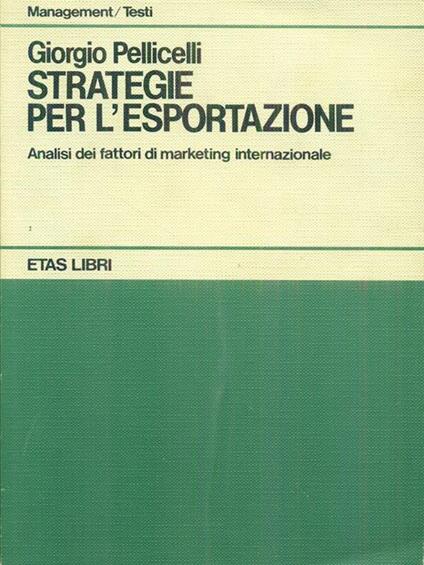 Strategie per l'esportazione - copertina