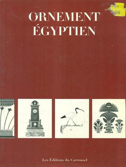 Ornement Egyptien - copertina