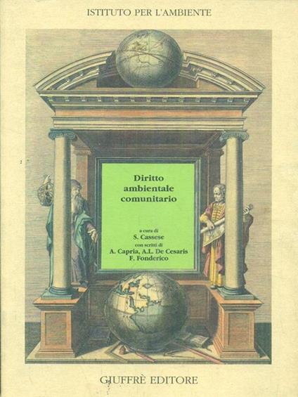 Diritto ambientale comunitario - copertina