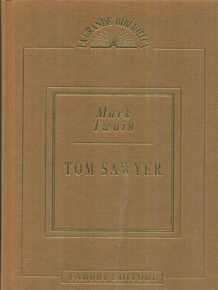 Tom Sawyer - Mark Twain - copertina