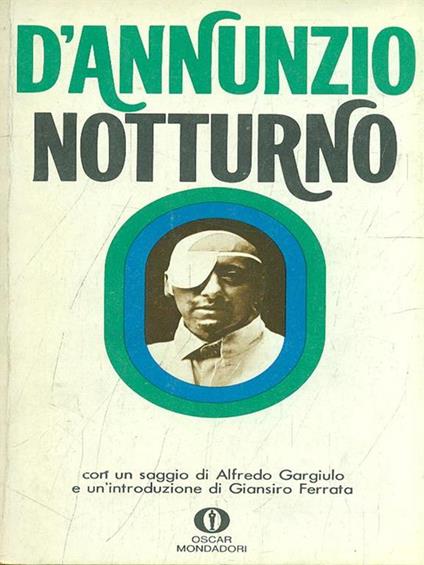 Notturno - Gabriele D'Annunzio - copertina