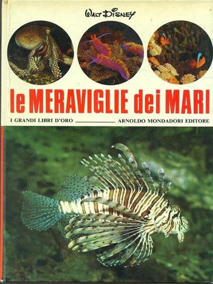 Le meraviglie dei mari - Walt Disney - copertina