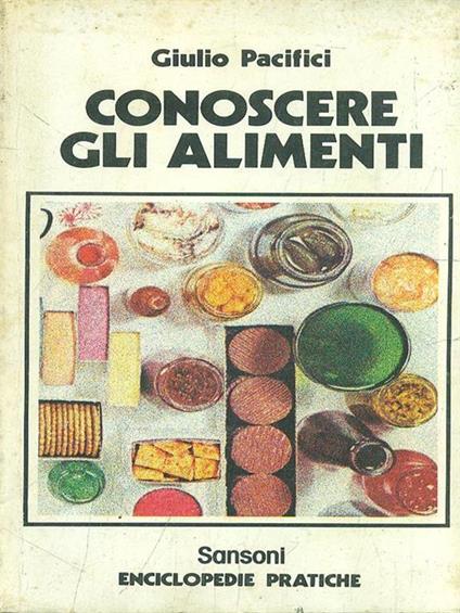 Conoscere gli alimenti - copertina