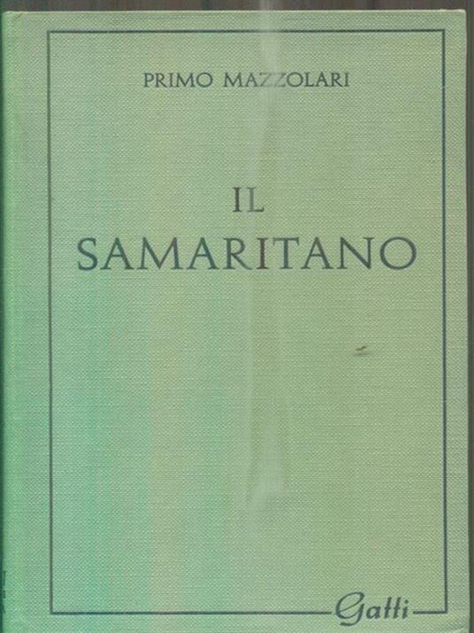 Il samaritano - Primo Mazzolari - copertina