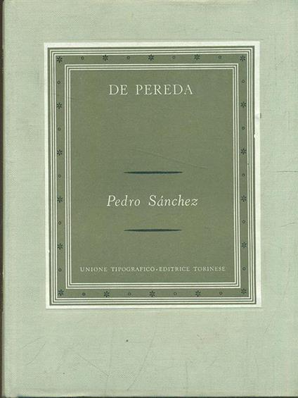 Pedro Sanchez - copertina