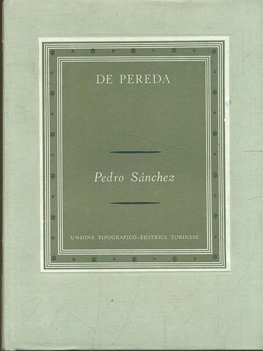 Pedro Sanchez - copertina