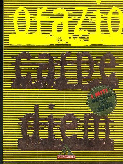 Carpe diem. Le poesie più belle - Quinto Orazio Flacco - copertina