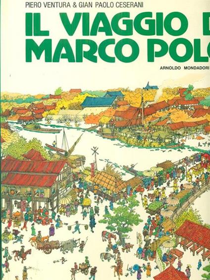 Il viaggio di Marco Polo di: Ventura - copertina