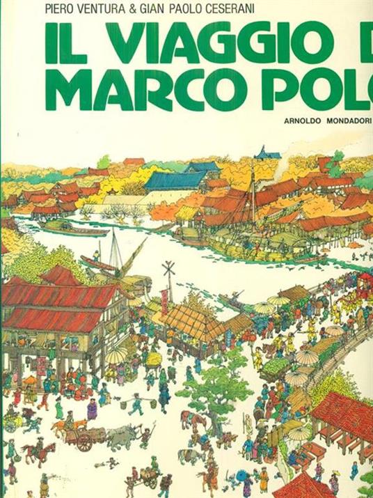 Il viaggio di Marco Polo di: Ventura - copertina