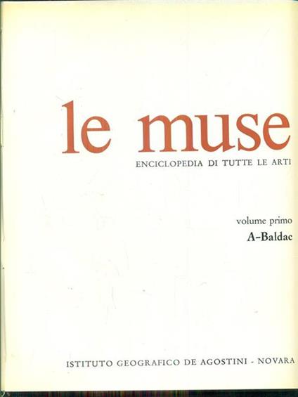 Le muse. 12 volumi - copertina