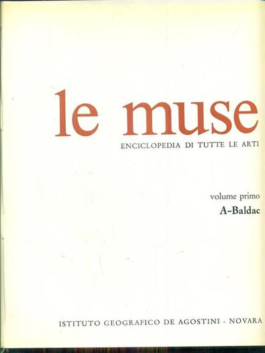 Le muse. 12 volumi - copertina