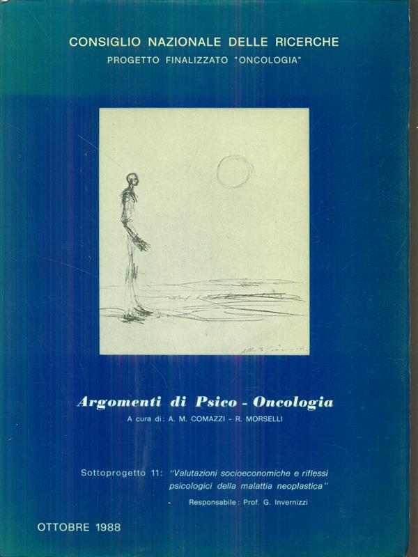 Argomenti di Psico-Oncologia