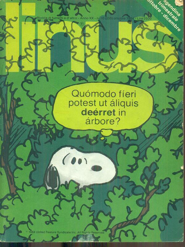 Linus 10 / ottobre 1984