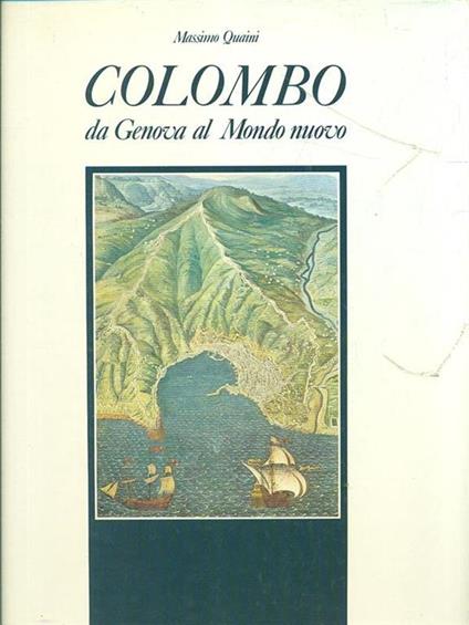 Colombo da Genova al Mondo nuovo - Massimo Quaini - copertina