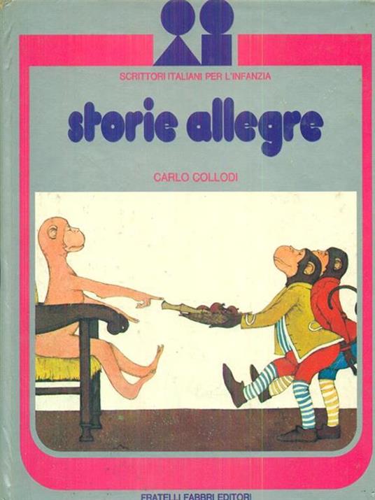 Storie allegre - Carlo Collodi - copertina