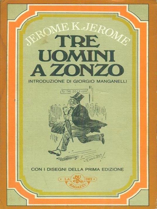 Tre uomini a zonzo - Jerome K. Jerome - copertina