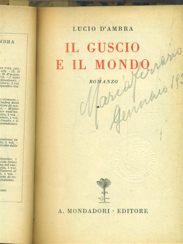 Il guscio e il mondo