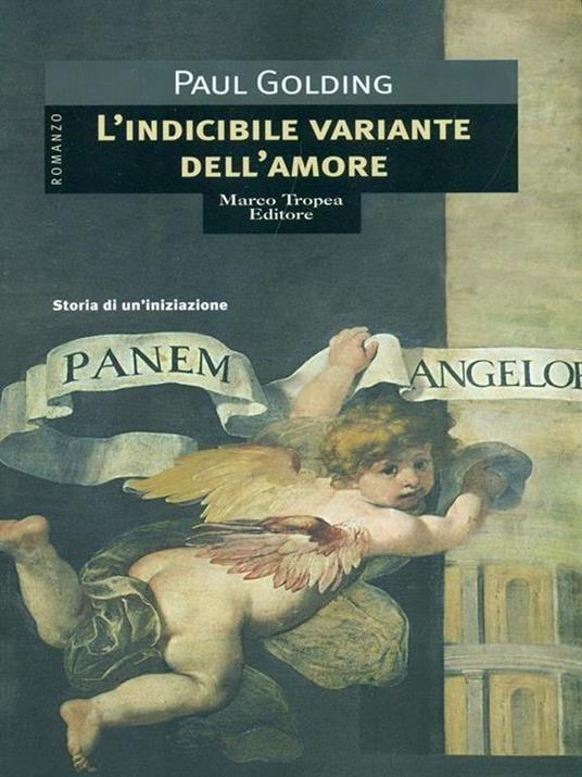 L' indicibile variante dell'amore - Paul Golding - copertina