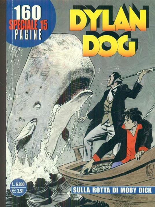 Dylan Dog Special Sulla rotta di Moby Dick - copertina