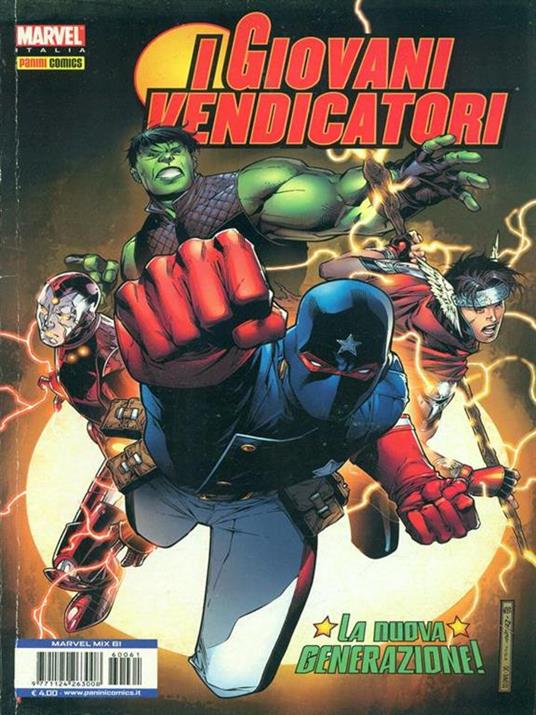 I giovani vendicatori n. 1 - copertina