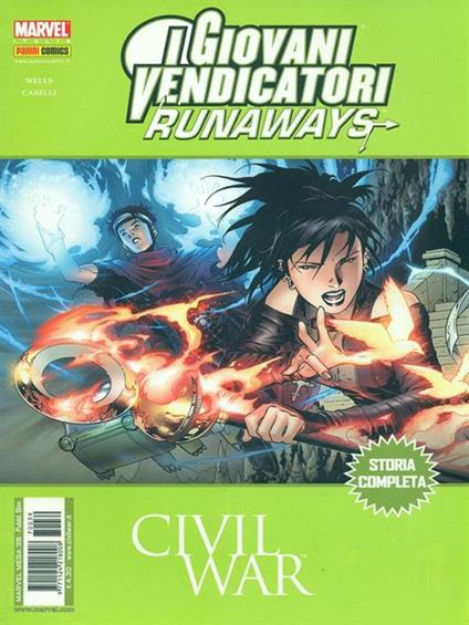 I giovani vendicatori/Runaways - copertina