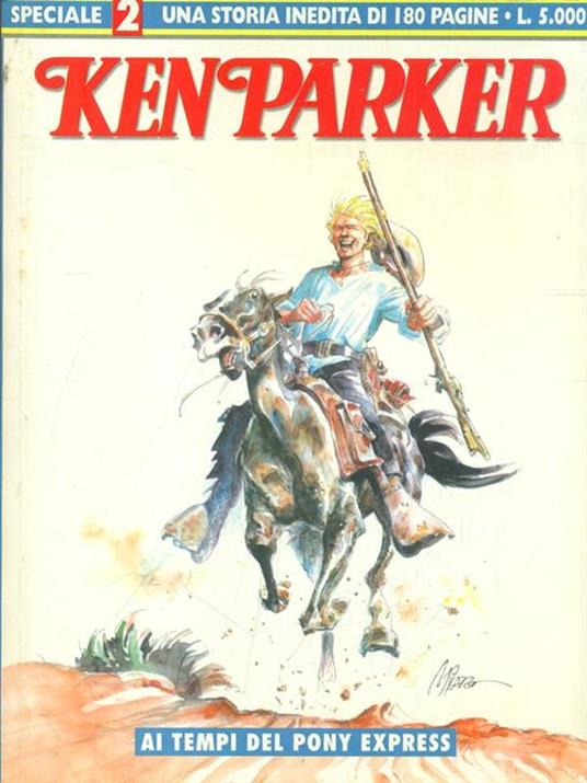 KP 2. ai tempi del Pony Express  - copertina