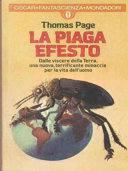 La piaga efesto - Thomas Page - copertina
