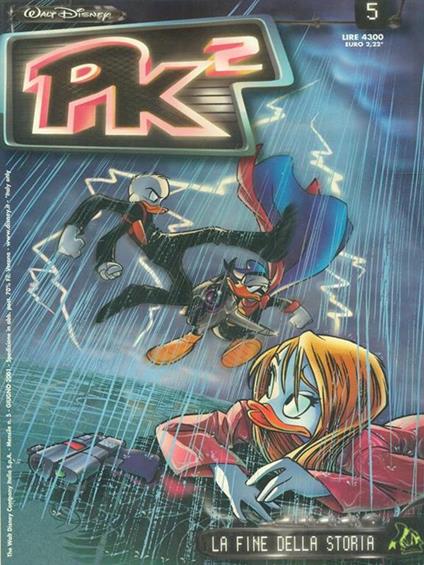 Pk 2 n. 5. Lafine della storia - copertina