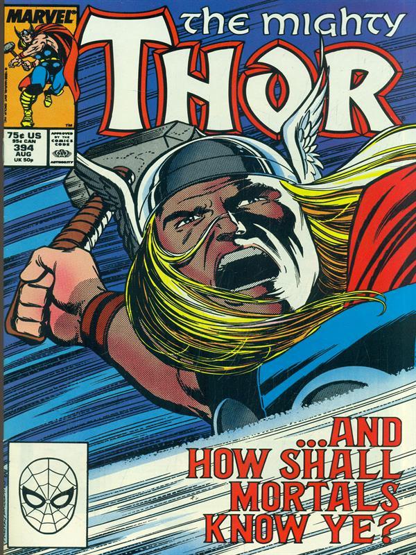 The Mighty Thor n. 394 / August 1989