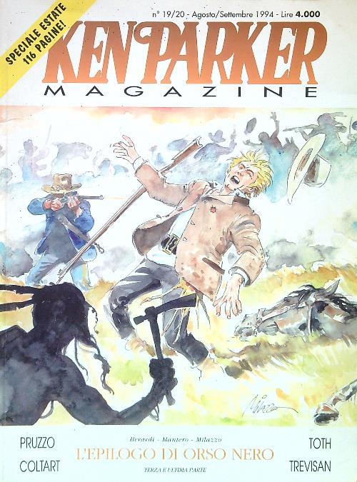Ken Parker magazine 19-20 Agosto-settembre 1994l'epilogo di Orso nero III