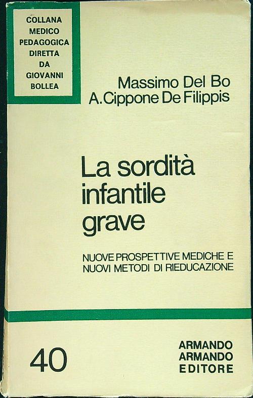 La sordità infantile grave