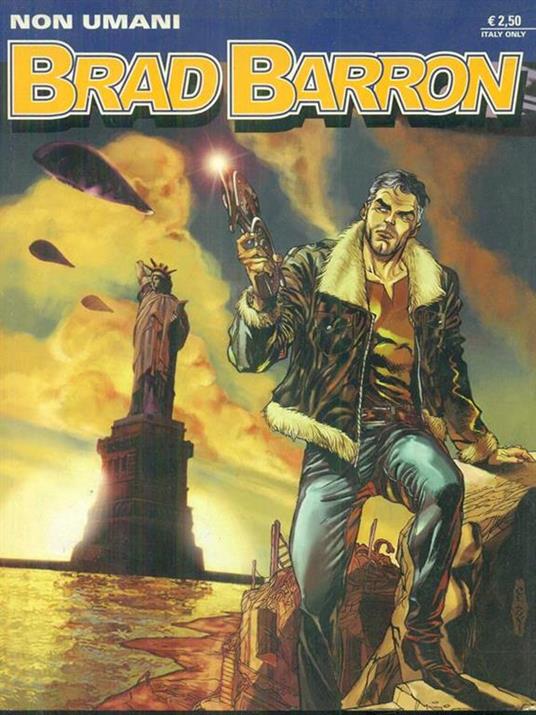 Brad Barron 1 Non umani - copertina