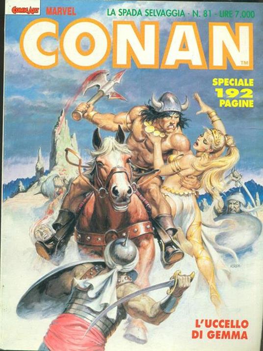 Conan N. 81 - L'uccello di gemma - copertina