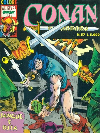 Conan N. 57. Sangue e ossa - copertina