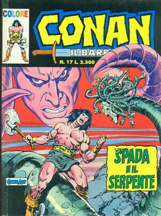 Conan N. 17. La spada e il serpente - copertina