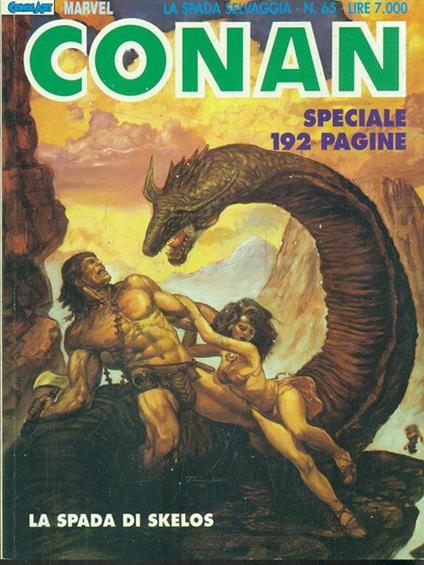 Conan N. 65. La spada di Skelos - copertina