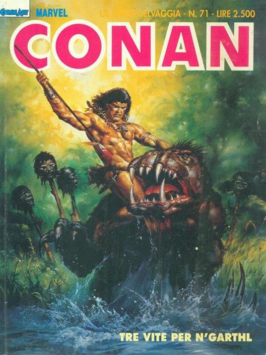 Conan N. 71 - Tre vite per n'garthl - copertina
