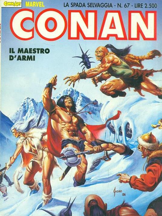 Conan N. 67 - Il maestro d'armi - copertina