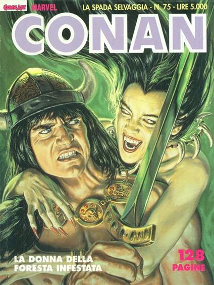 Conan N. 75 - La donna della foresta infestata - copertina