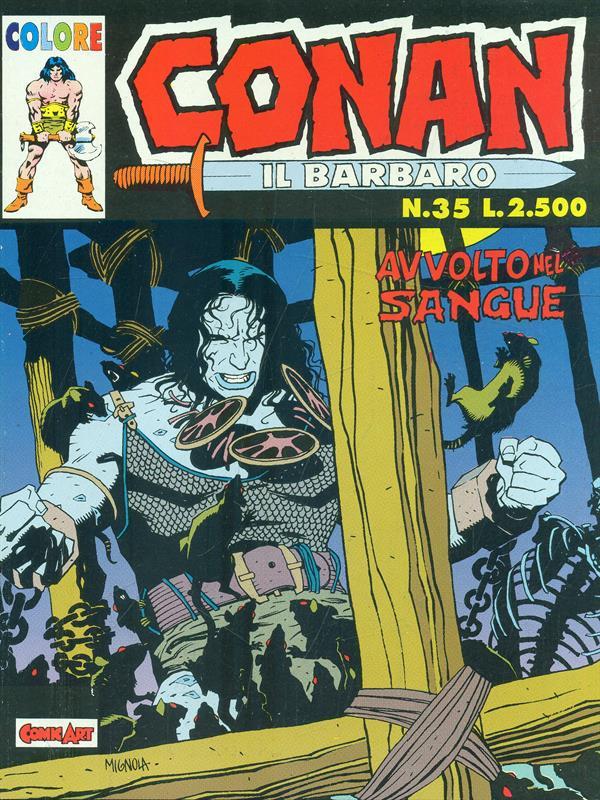 Conan N. 35. avvolto nel sangue