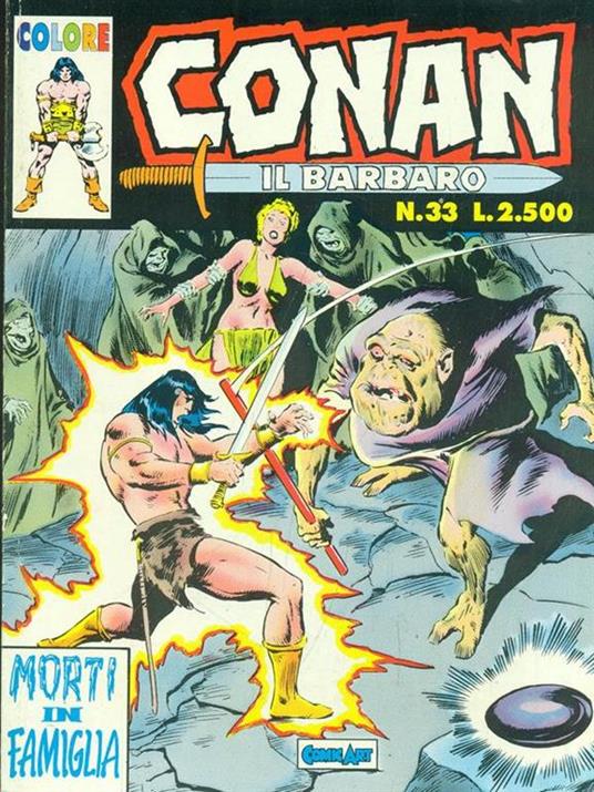 Conan N. 33. Morti in famigllia - copertina