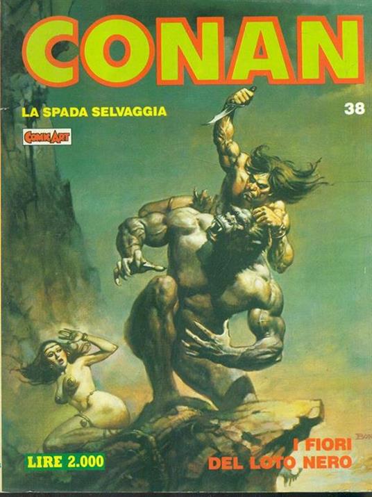 Conan N. 38. I fiori del loto nero - copertina