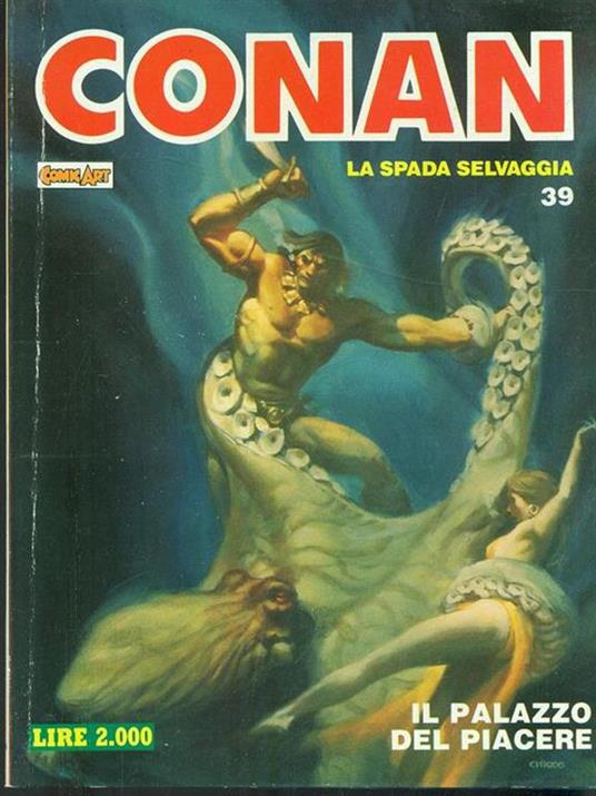 Conan N. 39. Il palazzo del piacere - copertina